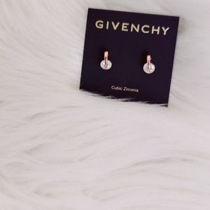 Givenchy rose gold earrings